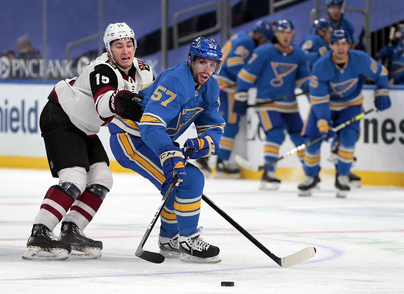 Blues fall to Coyotes 3-1 at Enterprise